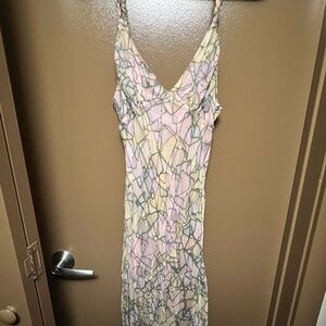 Diane Von Furstenberg Silky Maxi Dress